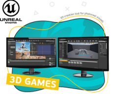 Unreal Engine 4. Игровой движок - Школа программирования для детей, компьютерные курсы для школьников, начинающих и подростков - KIBERone г. Ивантеевка