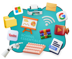 Цифровая база для школьника - КИБЕРшкола программирования для детей, компьютерные курсы для школьников, начинающих и подростков - KIBERone г. Ивантеевка