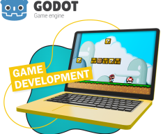Godot.  Основа создания легендарных игр - КИБЕРшкола программирования для детей, компьютерные курсы для школьников, начинающих и подростков - KIBERone г. Ивантеевка