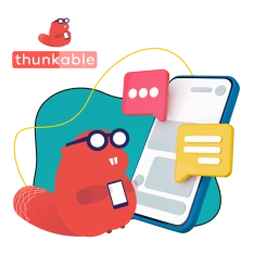 Разработка мобильных приложений в Thunkable - КИБЕРшкола программирования для детей, компьютерные курсы для школьников, начинающих и подростков - KIBERone г. Ивантеевка