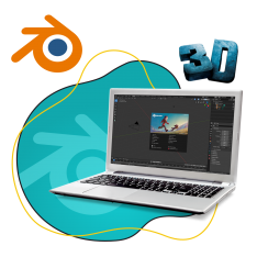 Blender - КИБЕРшкола программирования для детей, компьютерные курсы для школьников, начинающих и подростков - KIBERone г. Ивантеевка