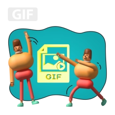 Gif-анимация - КИБЕРшкола программирования для детей, компьютерные курсы для школьников, начинающих и подростков - KIBERone г. Ивантеевка
