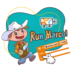Run Marco - КИБЕРшкола программирования для детей, компьютерные курсы для школьников, начинающих и подростков - KIBERone г. Ивантеевка