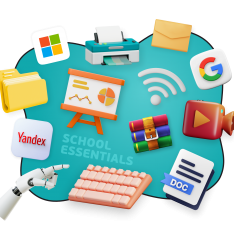 Цифровая база для школьника - КИБЕРшкола программирования для детей, компьютерные курсы для школьников, начинающих и подростков - KIBERone г. Ивантеевка