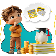 Финансовый интеллект вместе KIBERone - КИБЕРшкола программирования для детей, компьютерные курсы для школьников, начинающих и подростков - KIBERone г. Ивантеевка