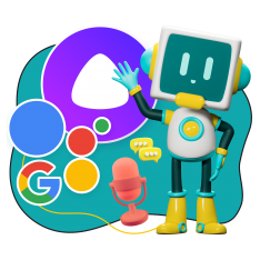 Голосовой помощник Алиса - КИБЕРшкола программирования для детей, компьютерные курсы для школьников, начинающих и подростков - KIBERone г. Ивантеевка